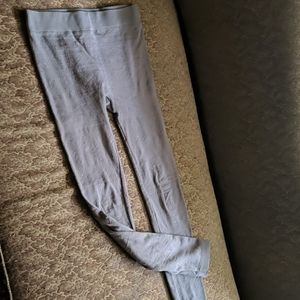 Fleece-lined Women's Winter Leggings in Army Green